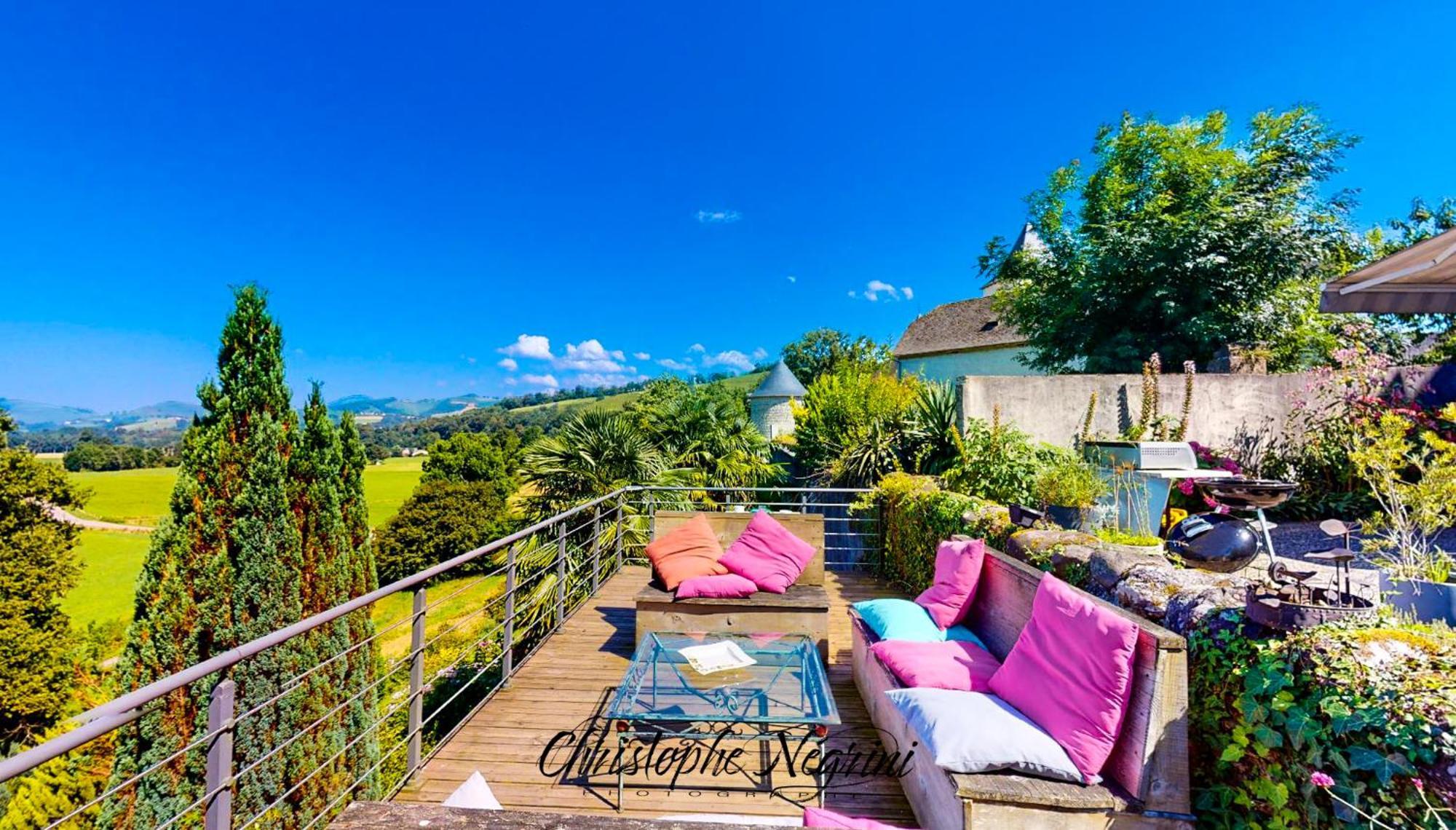 Chateau Porthos Tranquillite Des Pyrenees Lanne-en-Baretous Екстер'єр фото